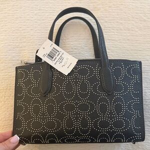 Black Studded Handbag